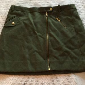 J. Crew Olive green skirt